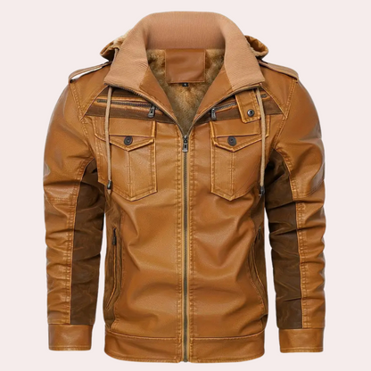 CHARSIAN - Manteau d'hiver à capuche élégant pour hommes
