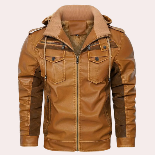 CHARSIAN - Manteau d'hiver à capuche élégant pour hommes