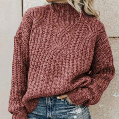 Pull Femme Noir Col Chemisé Classique