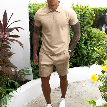Costume Homme Été Décontracté 2 Pièces