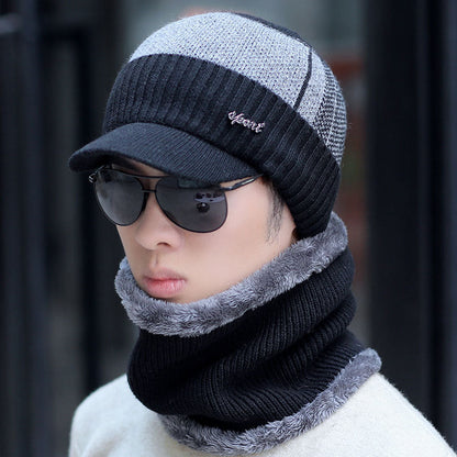 Bonnet Hiver avec Cagoule Intérieure Chaude