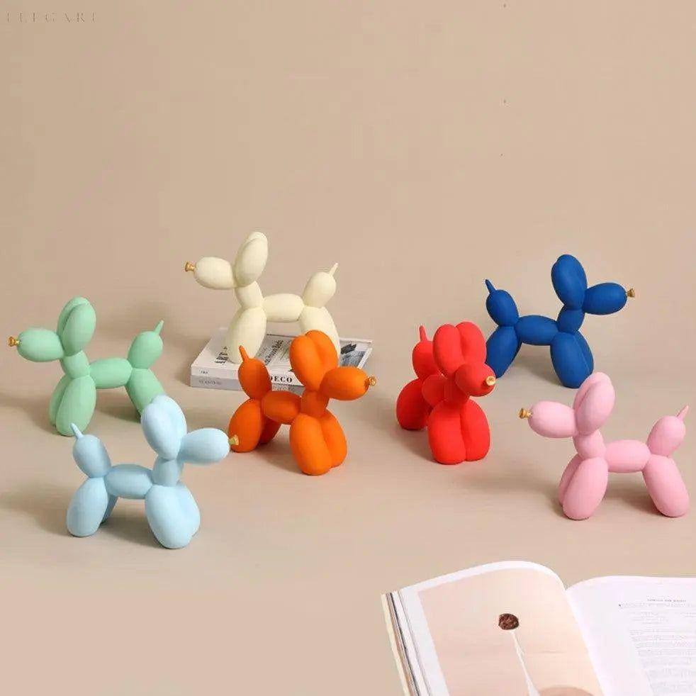 Lampe Chien en Verre Coloré Déco Chic - PanierRoyale