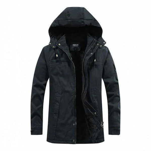 Parka Hiver Imperméable avec Capuche - Vêtement Outdoor Robuste pour Hiver