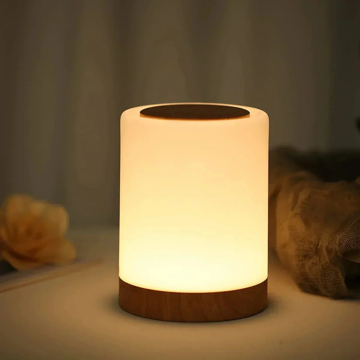 Halina™ – Lampe de Bureau LED Portable Dimmable avec Commandes Tactiles