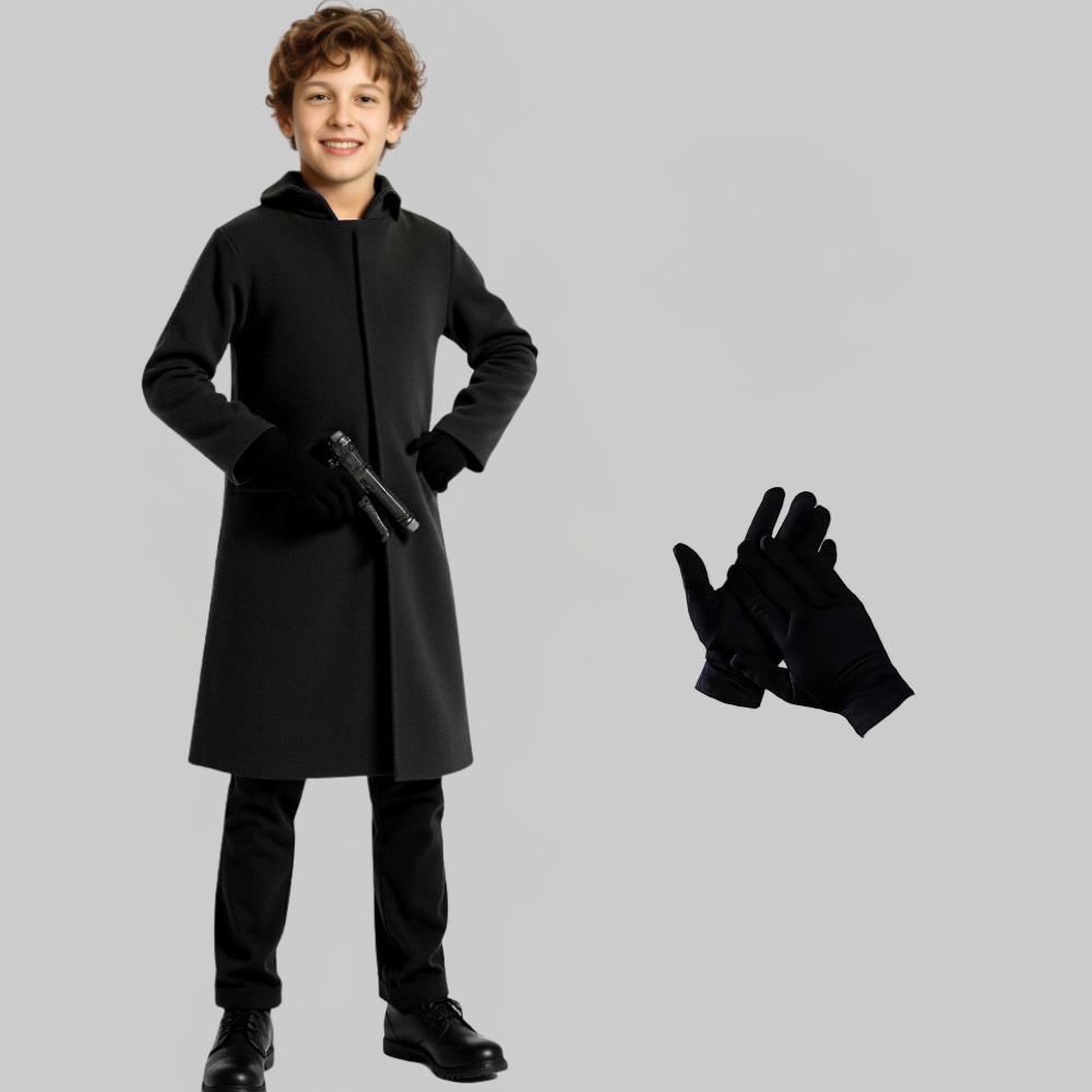 Costume Enfant Halloween Effrayant avec Masque