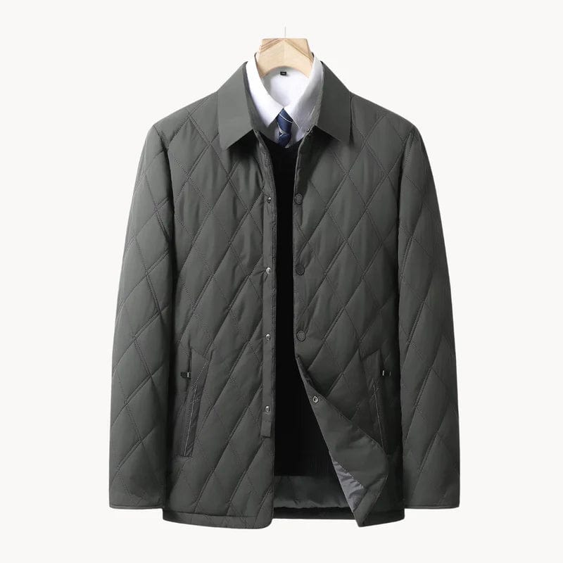 Veste Matelassée Homme Chaude Coupe Classique - PanierRoyale