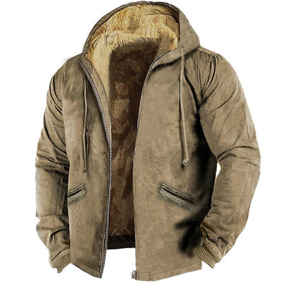 Veste Parka Capuche Doublée avec Fermeture Éclair Rapids
