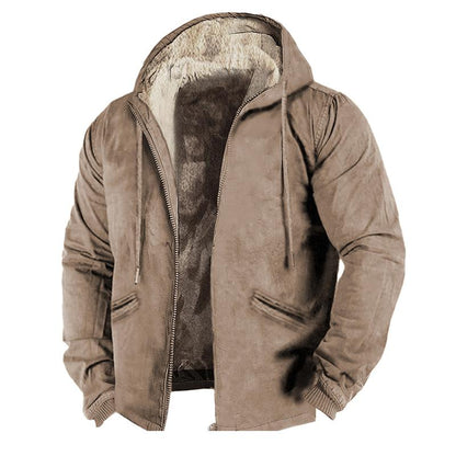 Veste Parka Capuche Doublée avec Fermeture Éclair Rapids