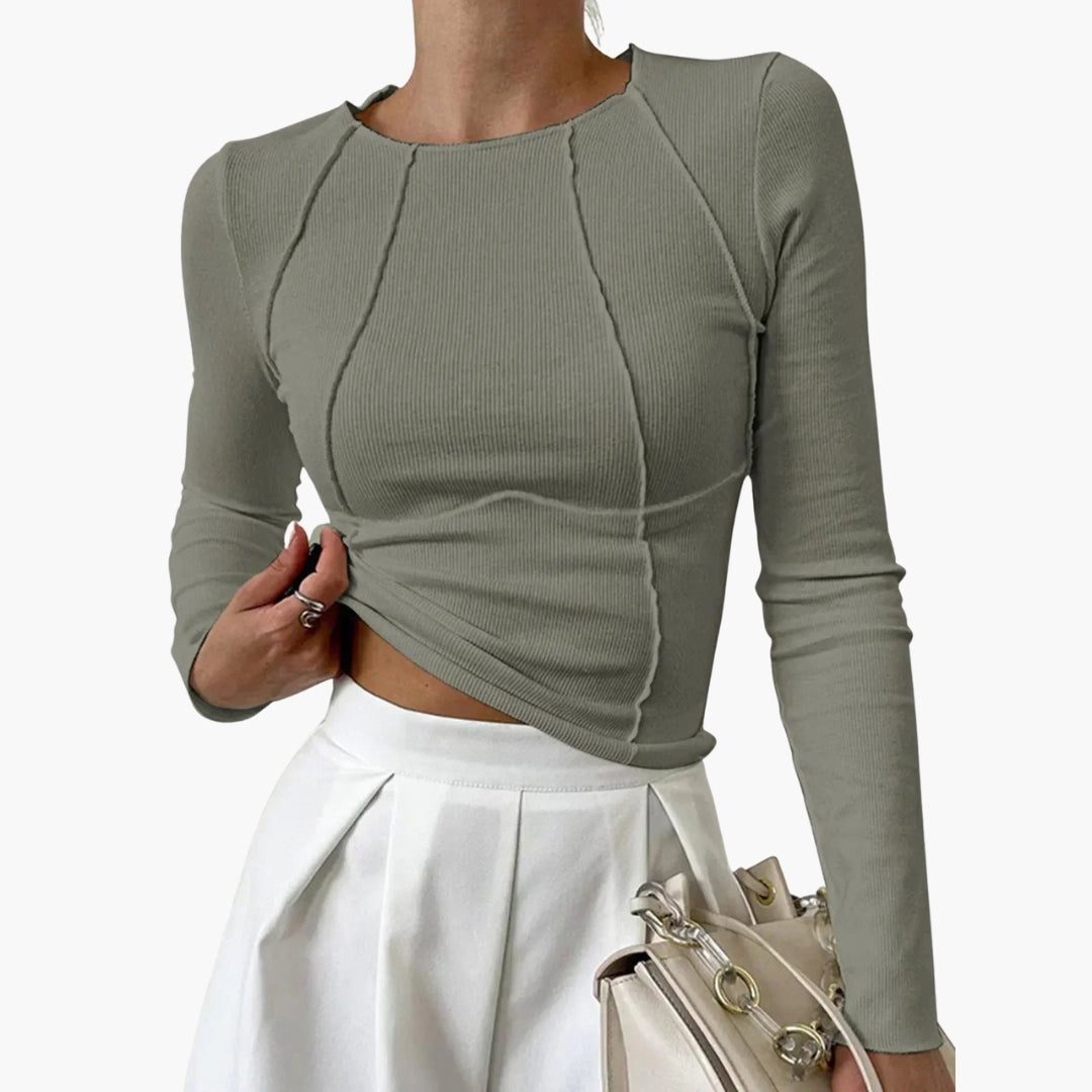Pull Femme Col V Tricot Chaud et Élégant