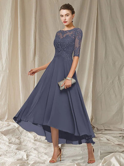 Robe de Soirée en Dentelle Féminine pour Mariage