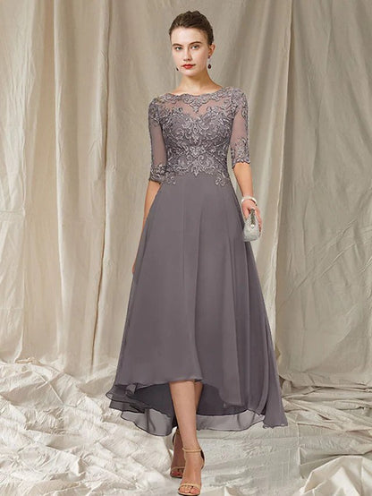 Robe de Soirée en Dentelle Féminine pour Mariage