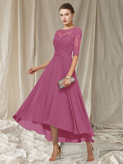 Robe de Soirée en Dentelle Féminine pour Mariage