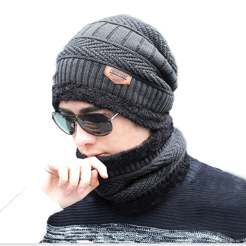 Bonnet Hiver avec Cagoule Intérieure Chaude