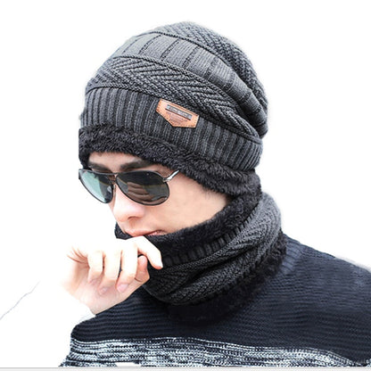 Bonnet Hiver avec Cagoule Intérieure Chaude