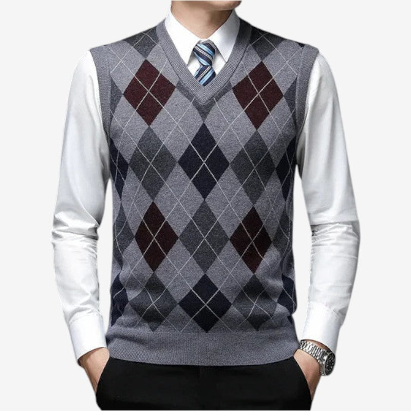Pull en Vichy Doux et Confortable