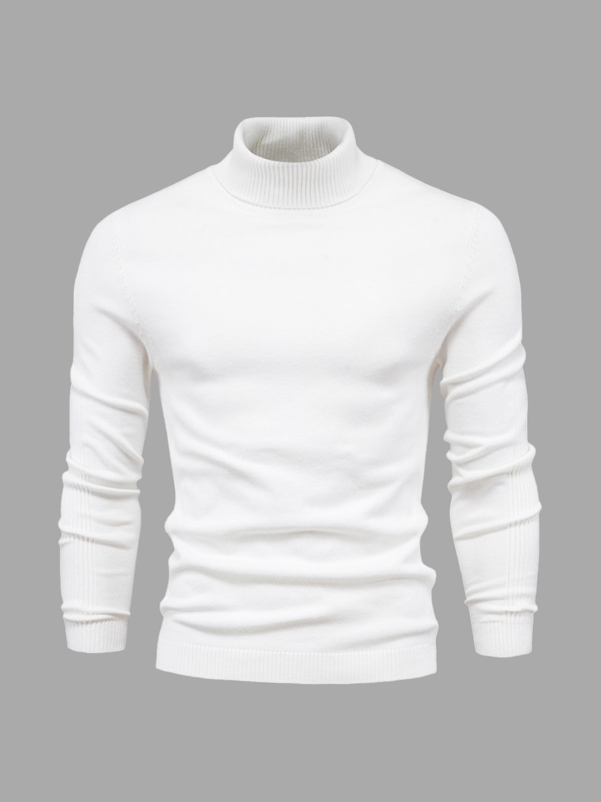 Pull à Col Roulé Homme Lavable