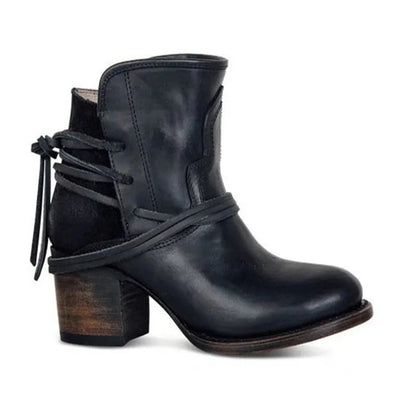 Bottes cowboy femme élégantes avec semelles antidérapantes