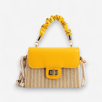 Sac Paille Tressé Chic et Élégant