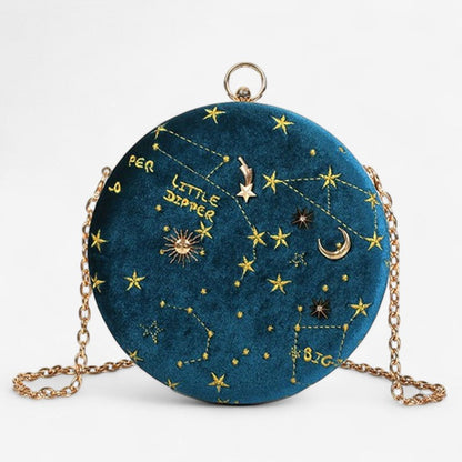 Sac Épaule Femme en Cuir avec Chaîne