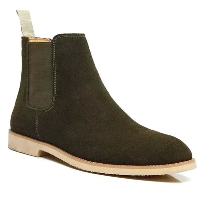 Bottines Chelsea Cuir Suedé pour Homme