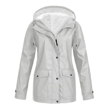 Veste Imperméable Femme Douce et Chaude