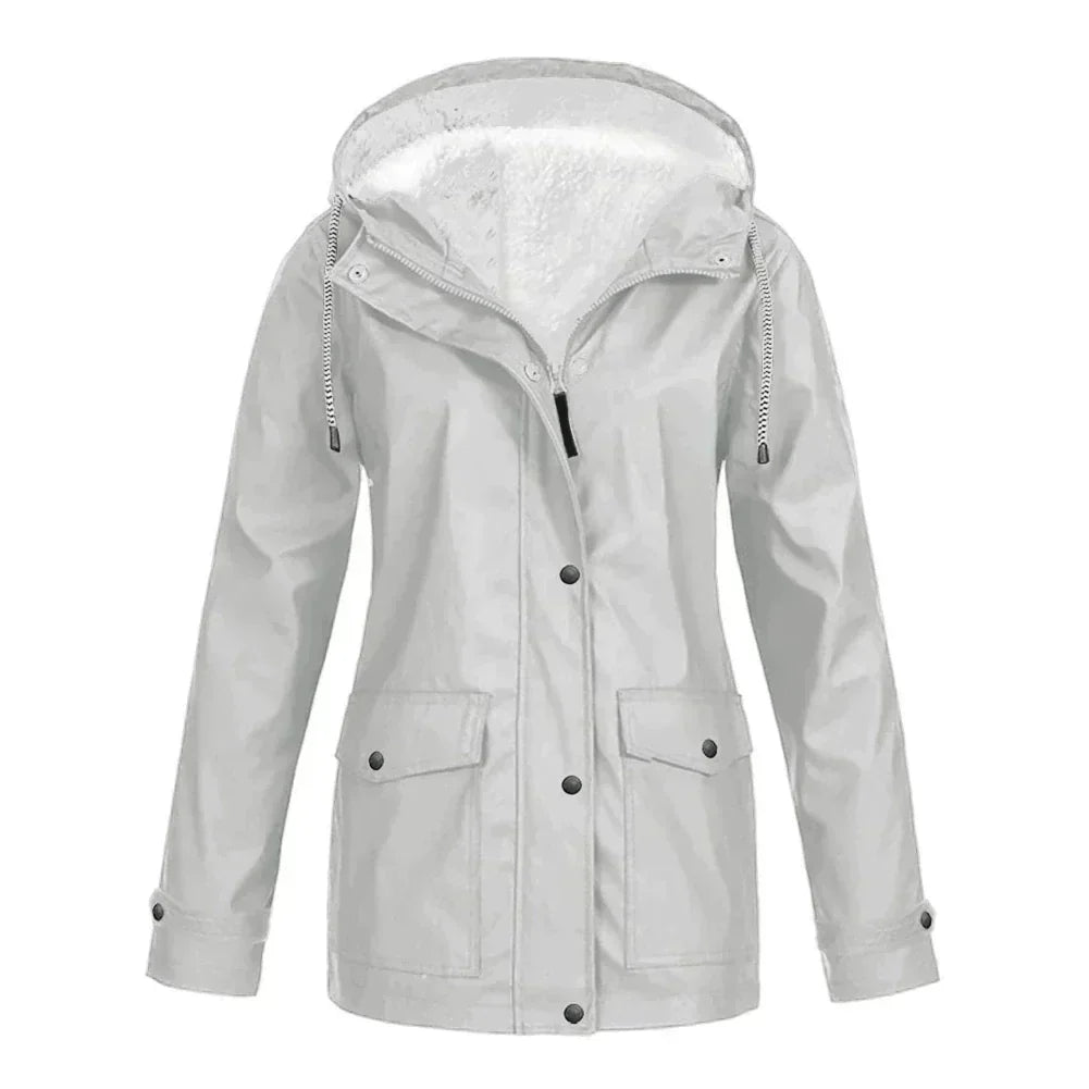 Veste De Pluie Stylée Pour Femmes | Capuche
