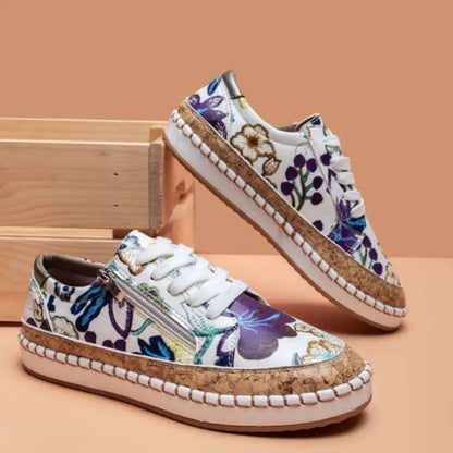Chaussures Femmes Confort Chaussures à Fleurs Décontractées