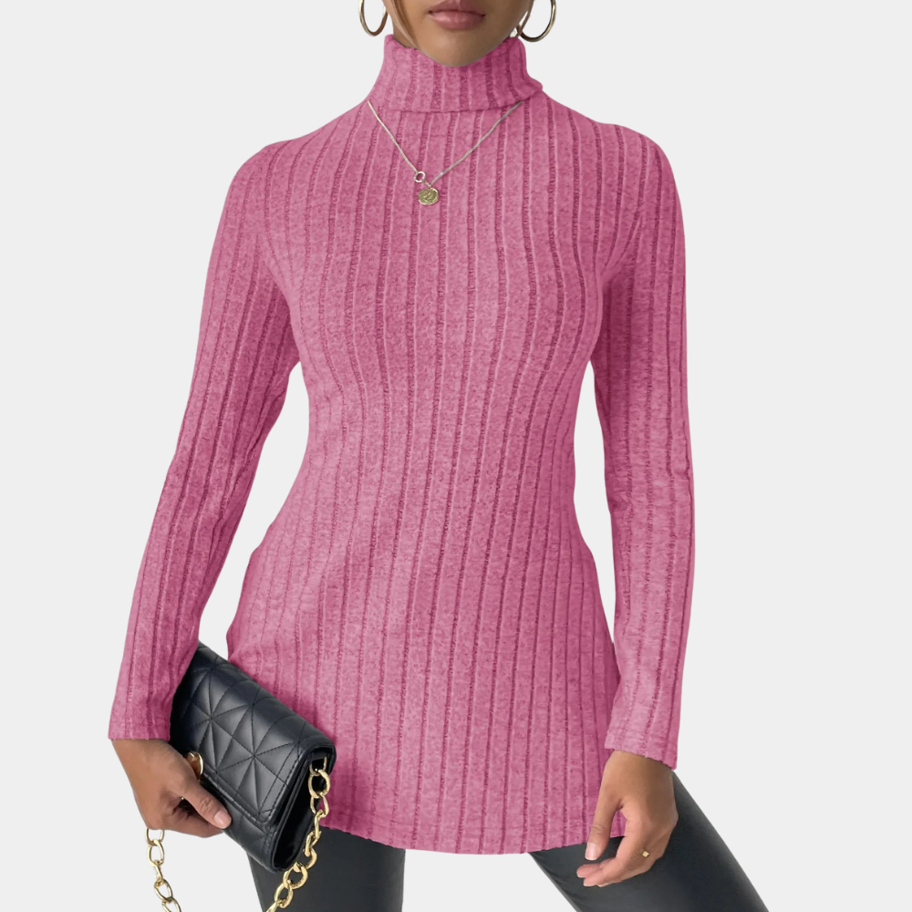 Pull Col En V Haut Femme Élégant