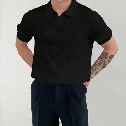 Chemise Polo Classique à Carreaux et Coupé Moderne
