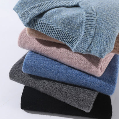 Pull Cachemire Homme Doux et Chaud pour Hiver