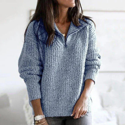 Pull Femme Décontracté Col V Détente