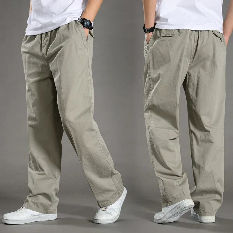Pantalon Homme Élastique et Confortable pour la Vie Quotidienne