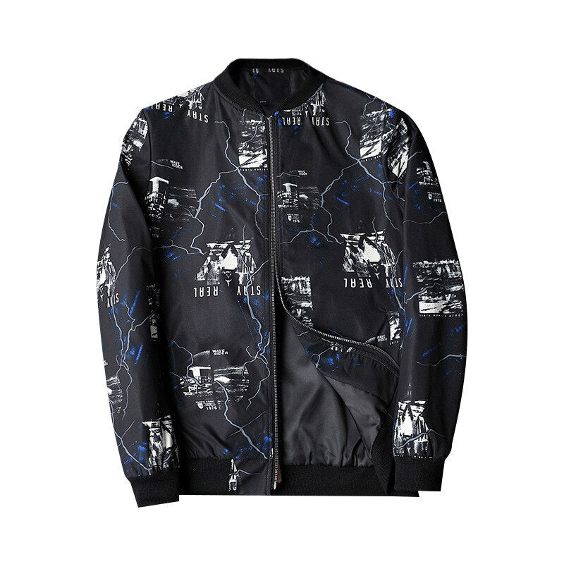 Blouson Streetwear Homme à Capuchon et Fermeture Éclair - PanierRoyale