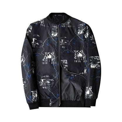 Blouson Streetwear Homme à Capuchon et Fermeture Éclair - PanierRoyale