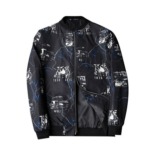 Blouson Streetwear Homme à Capuchon et Fermeture Éclair - PanierRoyale
