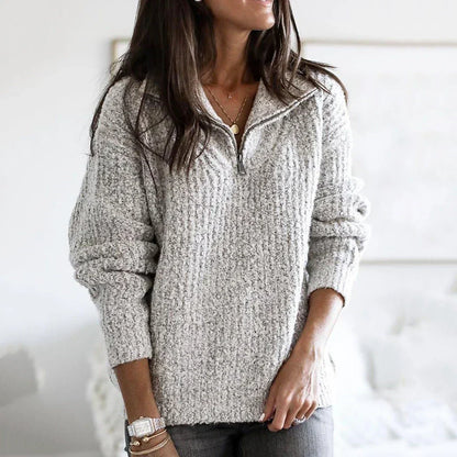 Pull Femme Décontracté Col V Détente