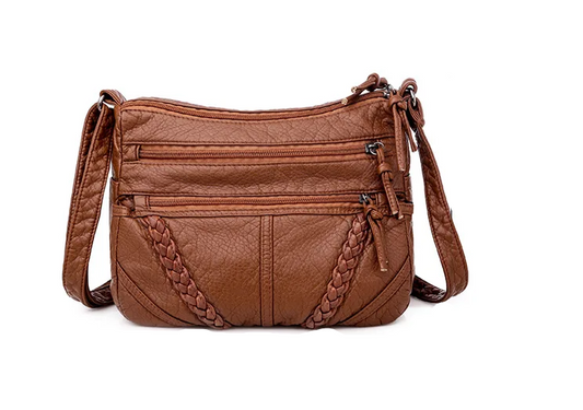 Sac à bandoulière cuir souple et chic pour femme - PanierRoyale