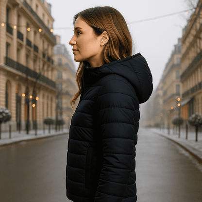 HeatDune™ – Doudoune Chauffante Unisexe avec Batterie Rechargeable