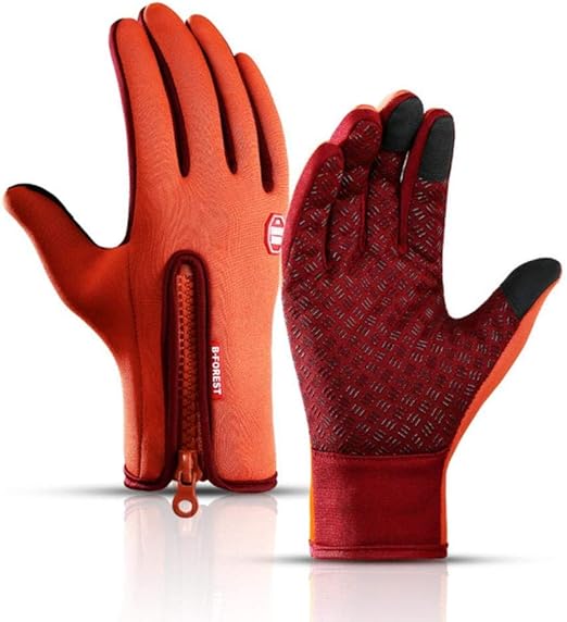 Gants Chauffants Électriques Tactiles avec Prise Antidérapante