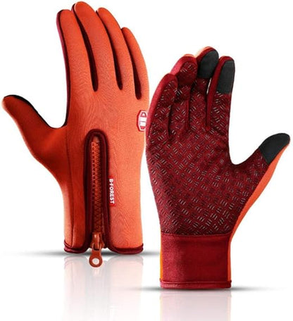 Gants Chauffants Électriques Tactiles avec Prise Antidérapante