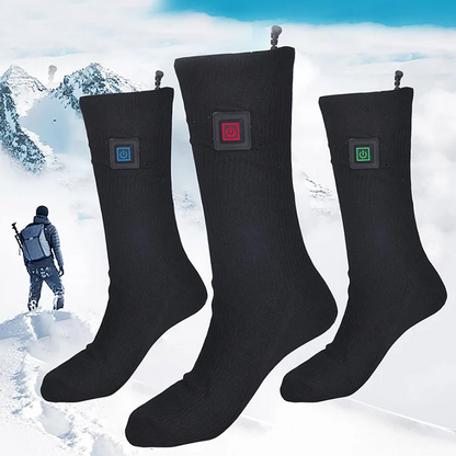 HeatStep™ – Chaussettes Chauffantes Unisexes à Batterie Rechargeable