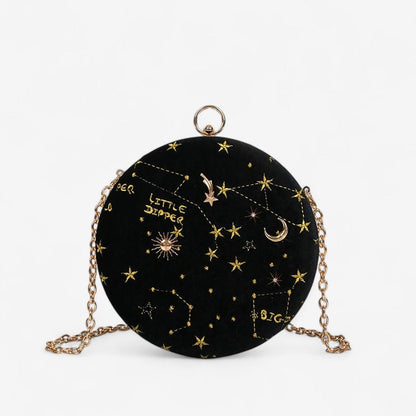 Sac Épaule Femme en Cuir avec Chaîne