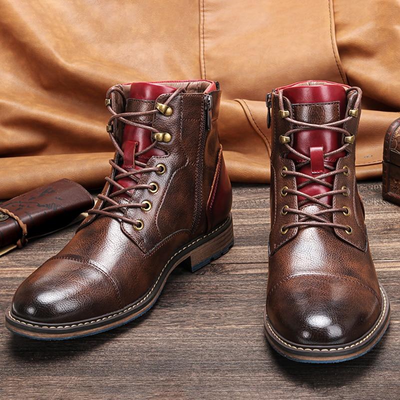Bottes Homme Détentes Lacets Confortables - BerlinGlamour