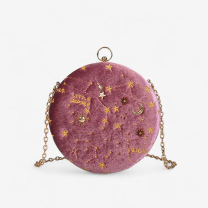 Sac Épaule Femme en Cuir avec Chaîne