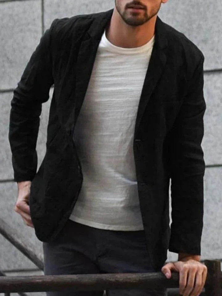 Veste légère Slim Fit à un bouton - PanierRoyale