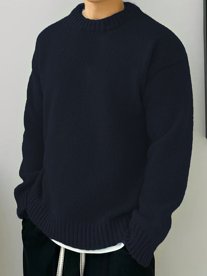 Pull Col Rond Doux et Chaud pour Hiver
