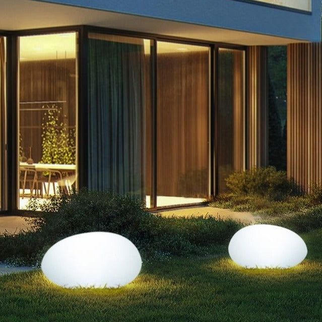 Lampe d’ambiance LED Sans Fil Effet Pierre Intérieur Extérieur