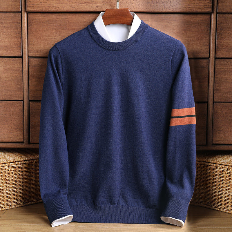 Pull Homme Rayé Chic pour Hiver