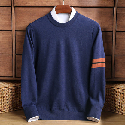 Pull Homme Rayé Chic pour Hiver