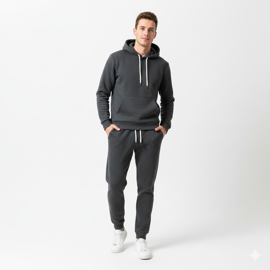 Survêtement Homme Sport Décontracté - Hoodie et Pantalon Tech - PanierRoyale